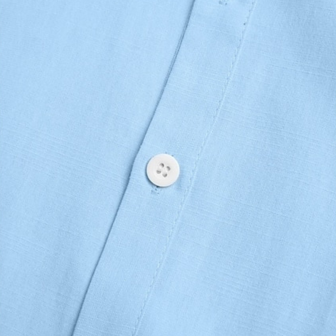 La Chemise de Plage Légère en Coton et Lin pour Hommes d&