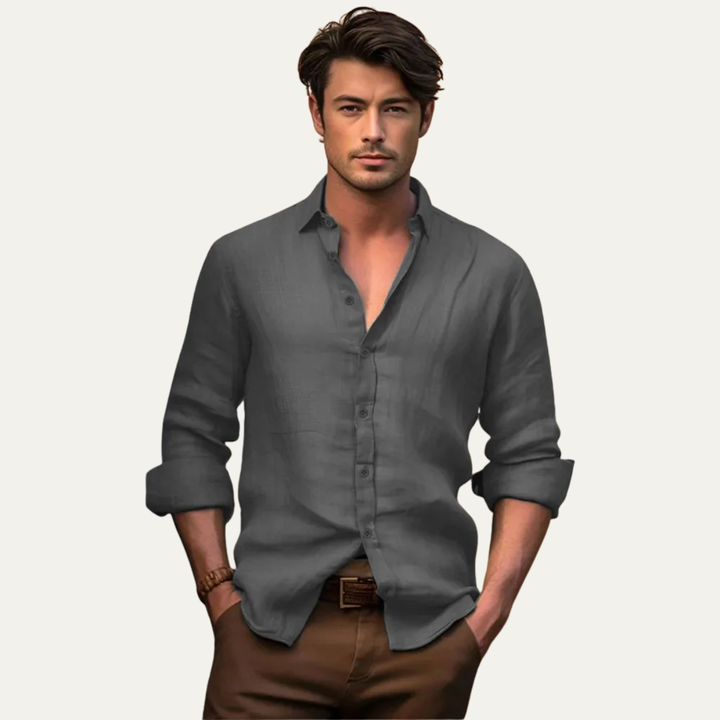 La chemise à boutons slim fit respirante pour homme Hawthorn Grove
