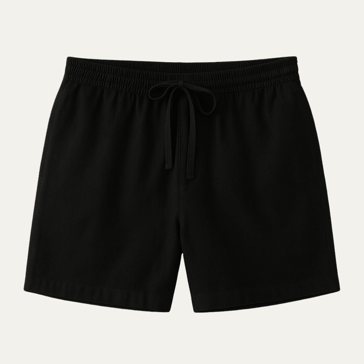 Shorts d'été en lin léger pour hommes, coupe décontractée