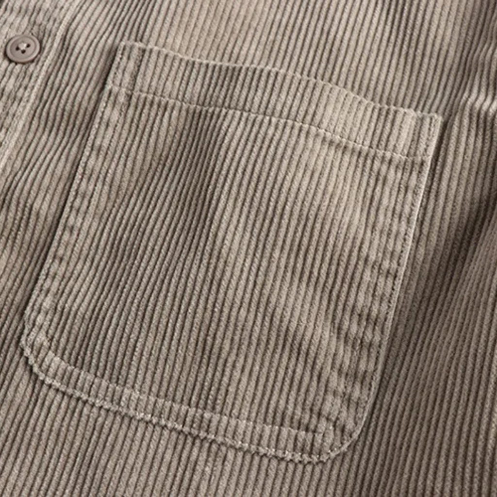 La Veste Chemise Vintage en Velours Côtelé pour Hommes Glenmore Park