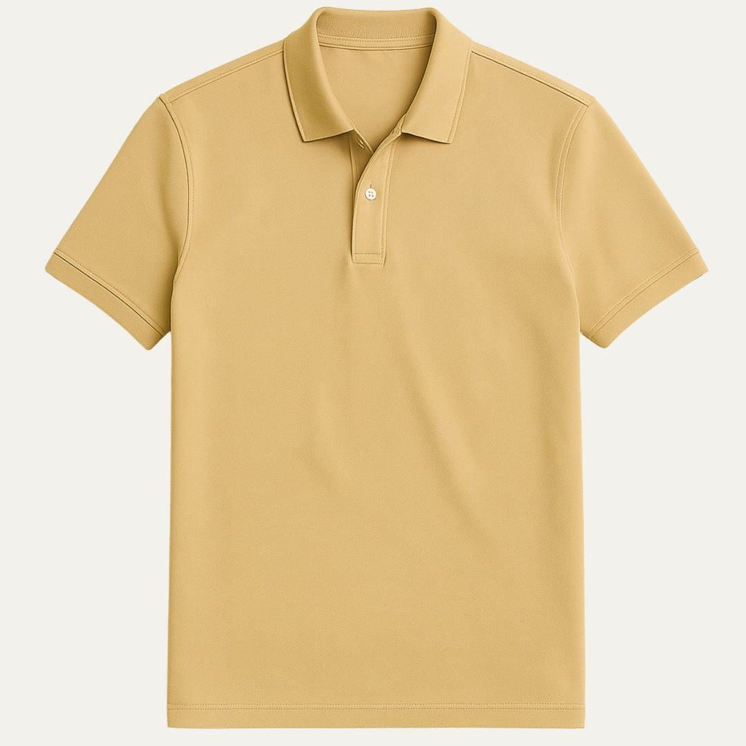 La Chemise Polo Blanche Corse pour Hommes – Style Éternel de Vieille Argent
