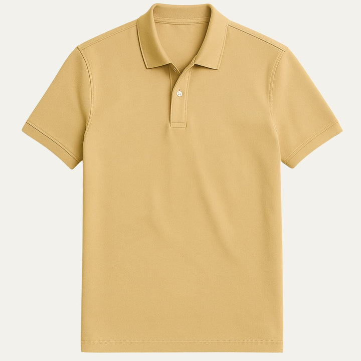 La Chemise Polo Blanche Corse pour Hommes – Style Éternel de Vieille Argent