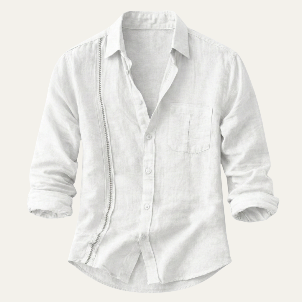 La Chemise de Plage Décontractée à Boutons pour Hommes Ridgehaven