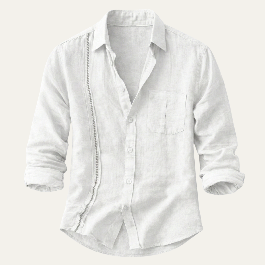 La Chemise de Plage Décontractée à Boutons pour Hommes Ridgehaven