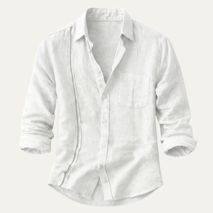 La Chemise de Plage Décontractée à Boutons pour Hommes Ridgehaven