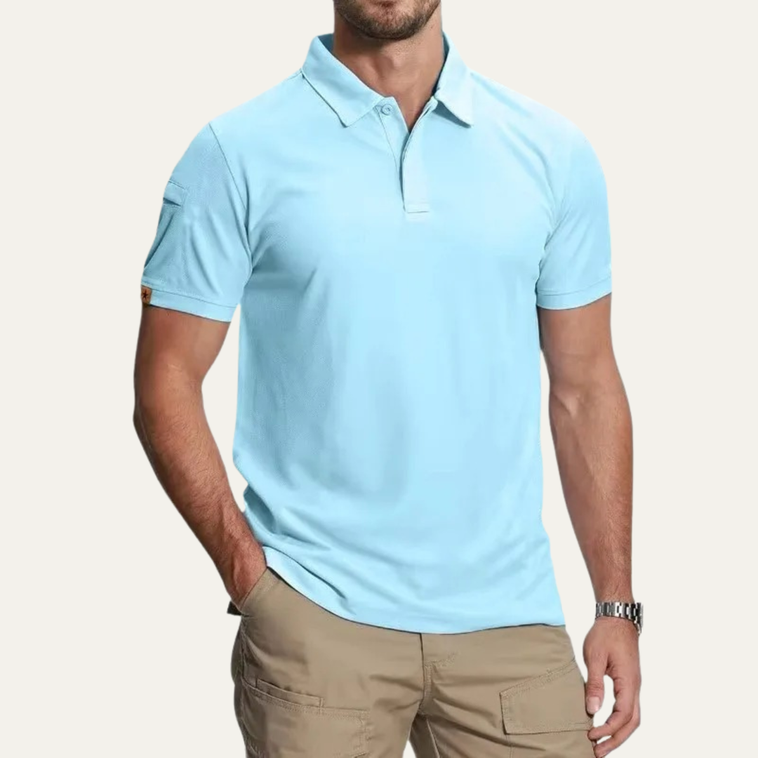 La chemise polo sportive légère et respirante pour hommes Rovigo