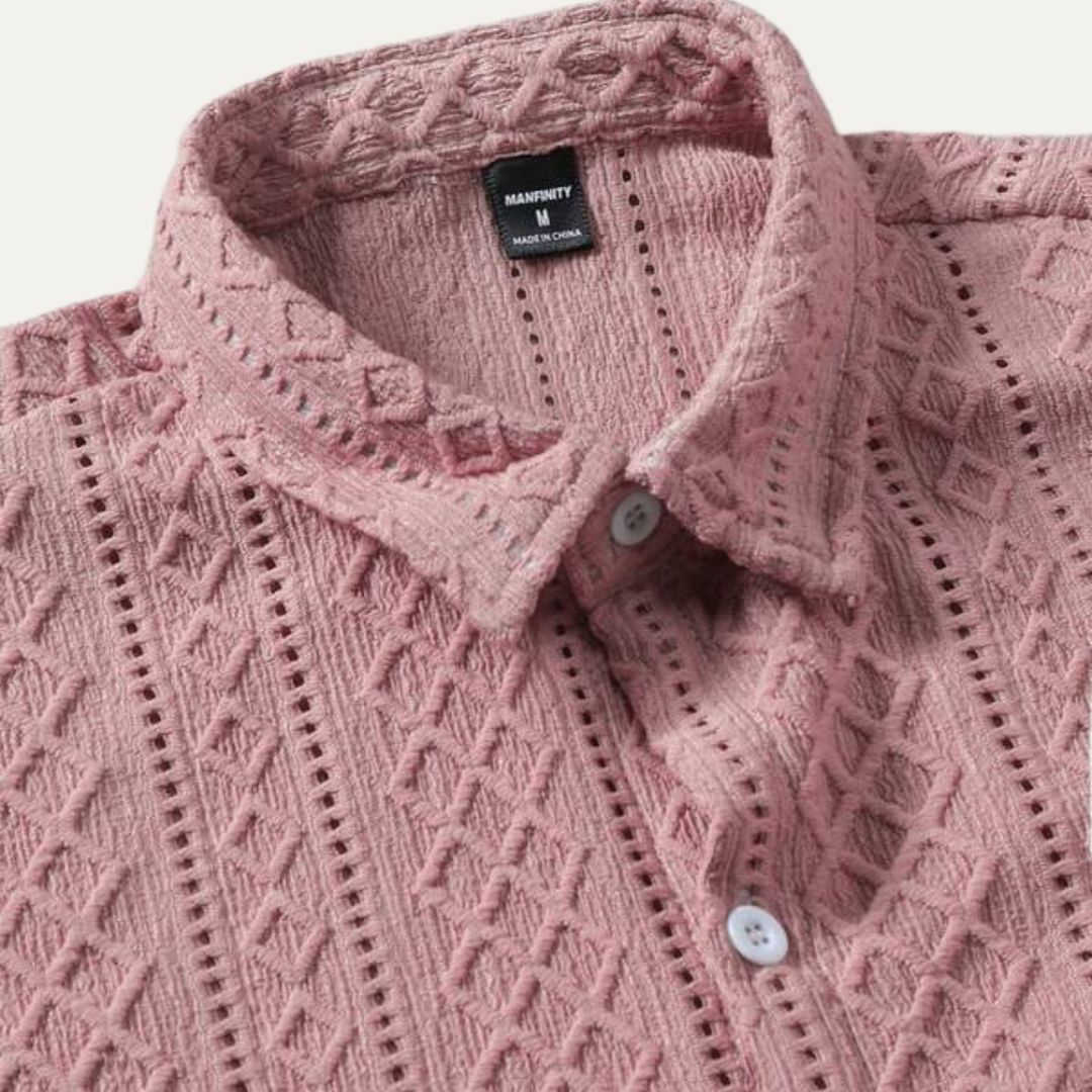 La chemise décontractée à boutons texturée pour hommes Timberlake Ridge