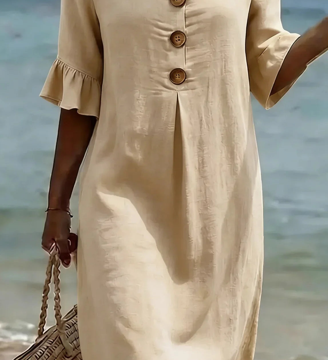 Amaia | Robe élégante en lin