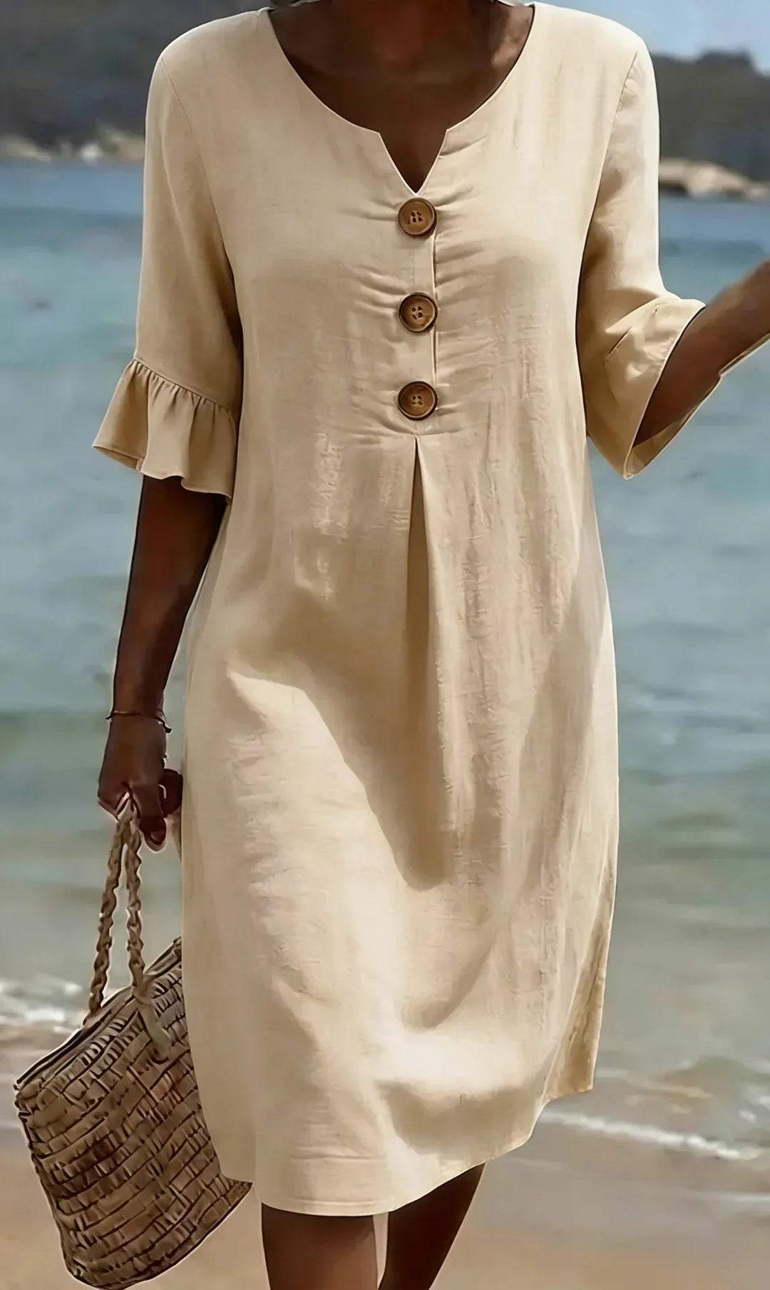 Amaia | Robe élégante en lin