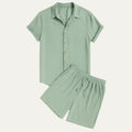 Le Set en Lin de Corse – Chemise d'Été & Pantalon pour Hommes