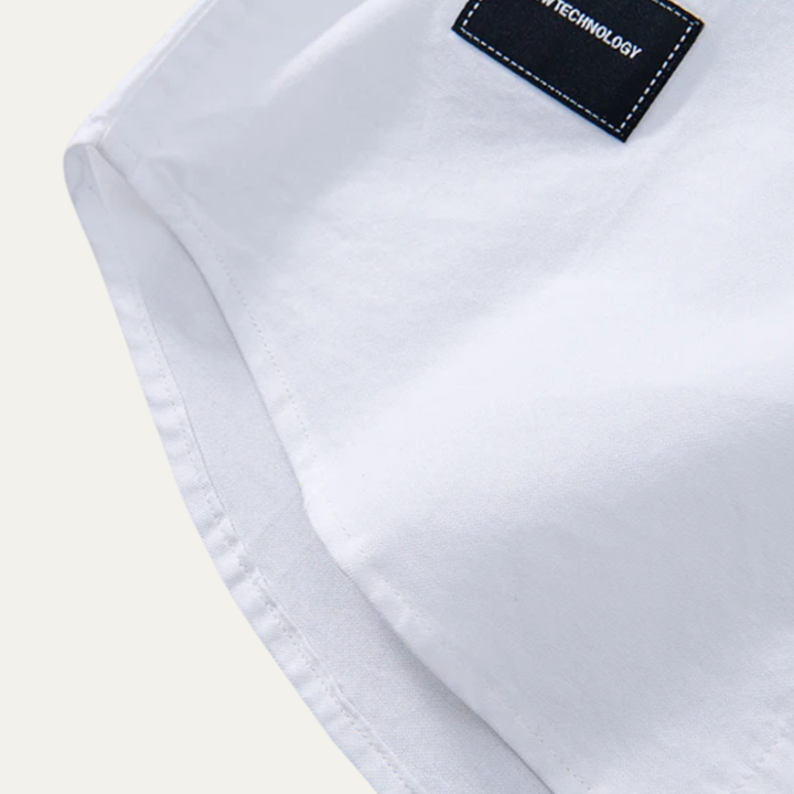 La chemise à manches longues en coton slim fit Salerno pour homme