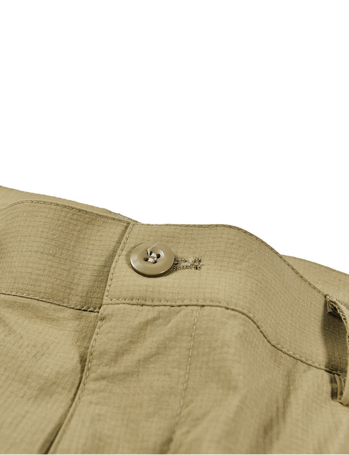 Short cargo léger multi-poches à séchage rapide pour hommes, travail décontracté, randonnée, travail