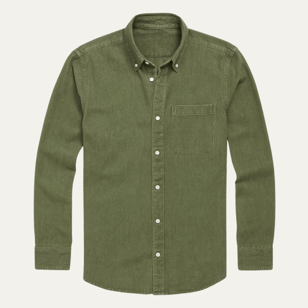 La Chemise en Denim Décontractée Boston pour Hommes