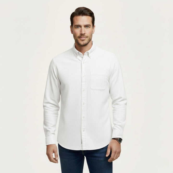 La Chemise en Denim Décontractée Boston pour Hommes
