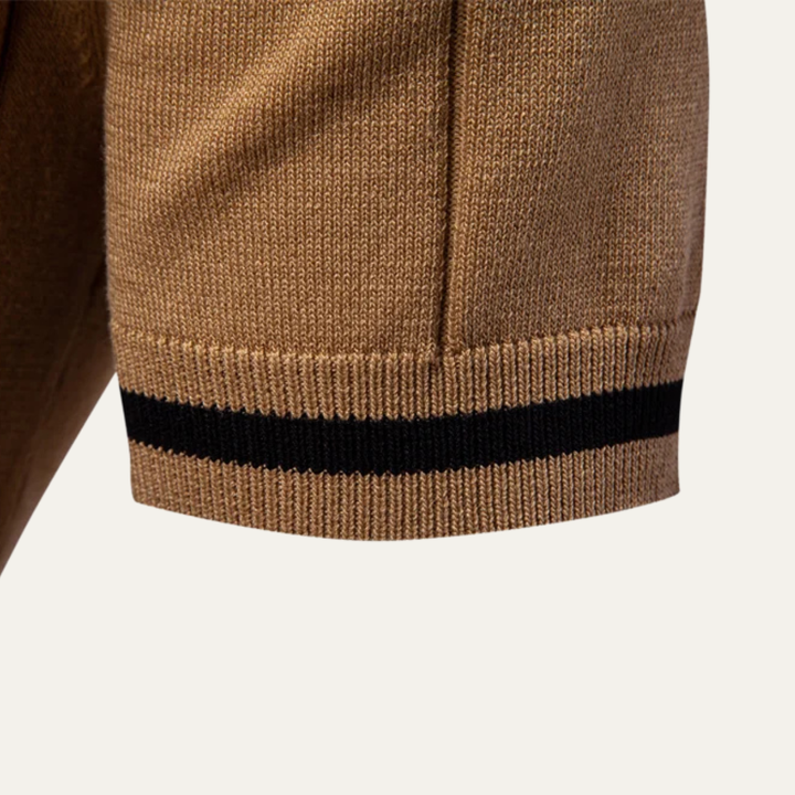 Le Polo Slim Fit à Zip pour Homme San Marino