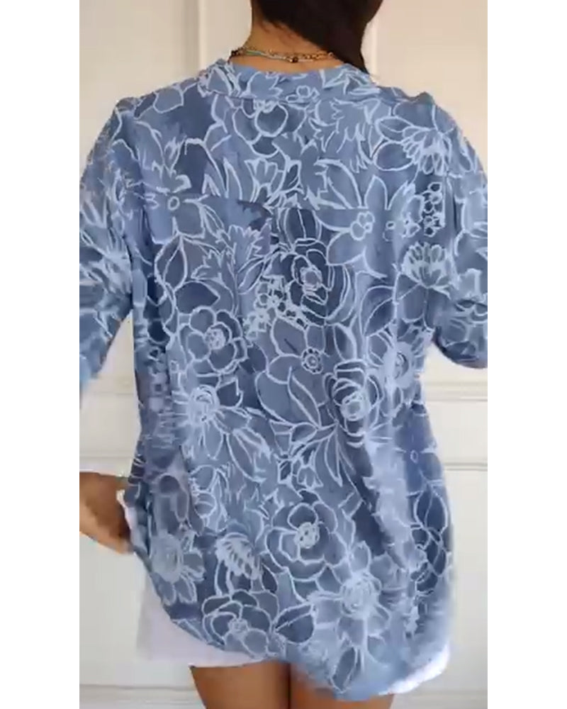Cassie | Chemisier à imprimé floral