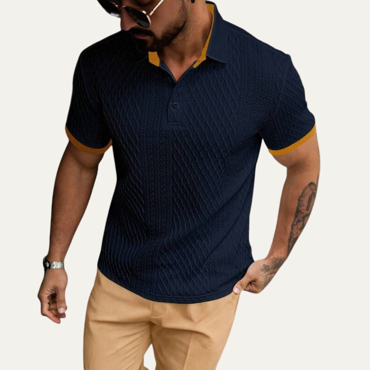 Le polo texturé d&