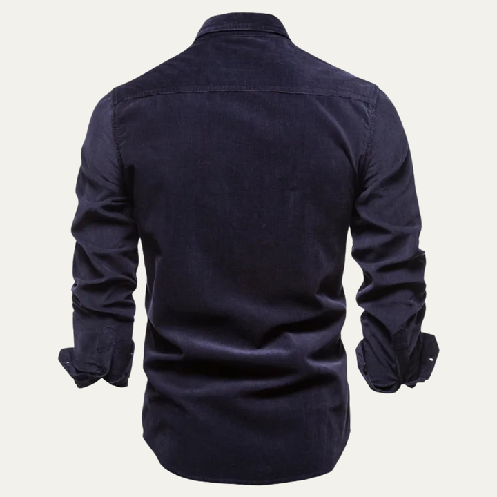 La chemise décontractée en velours côtelé pour homme Lecce