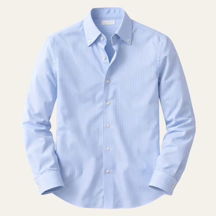La Chemise à Manches Longues Rayée Décontractée pour Hommes de Brookhaven Park