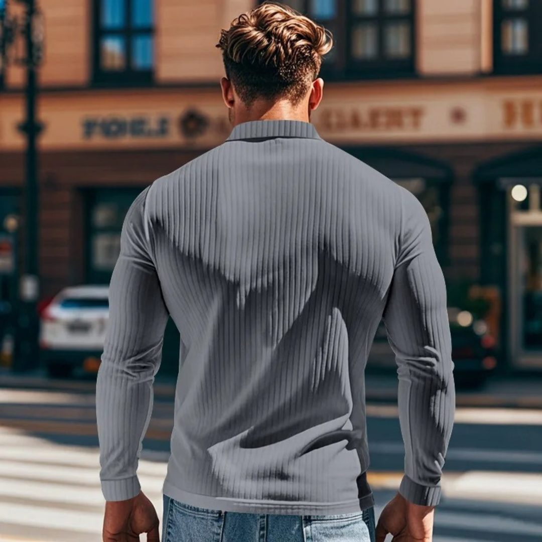 Le Polo en Maille Côtelée pour Homme Sorrento