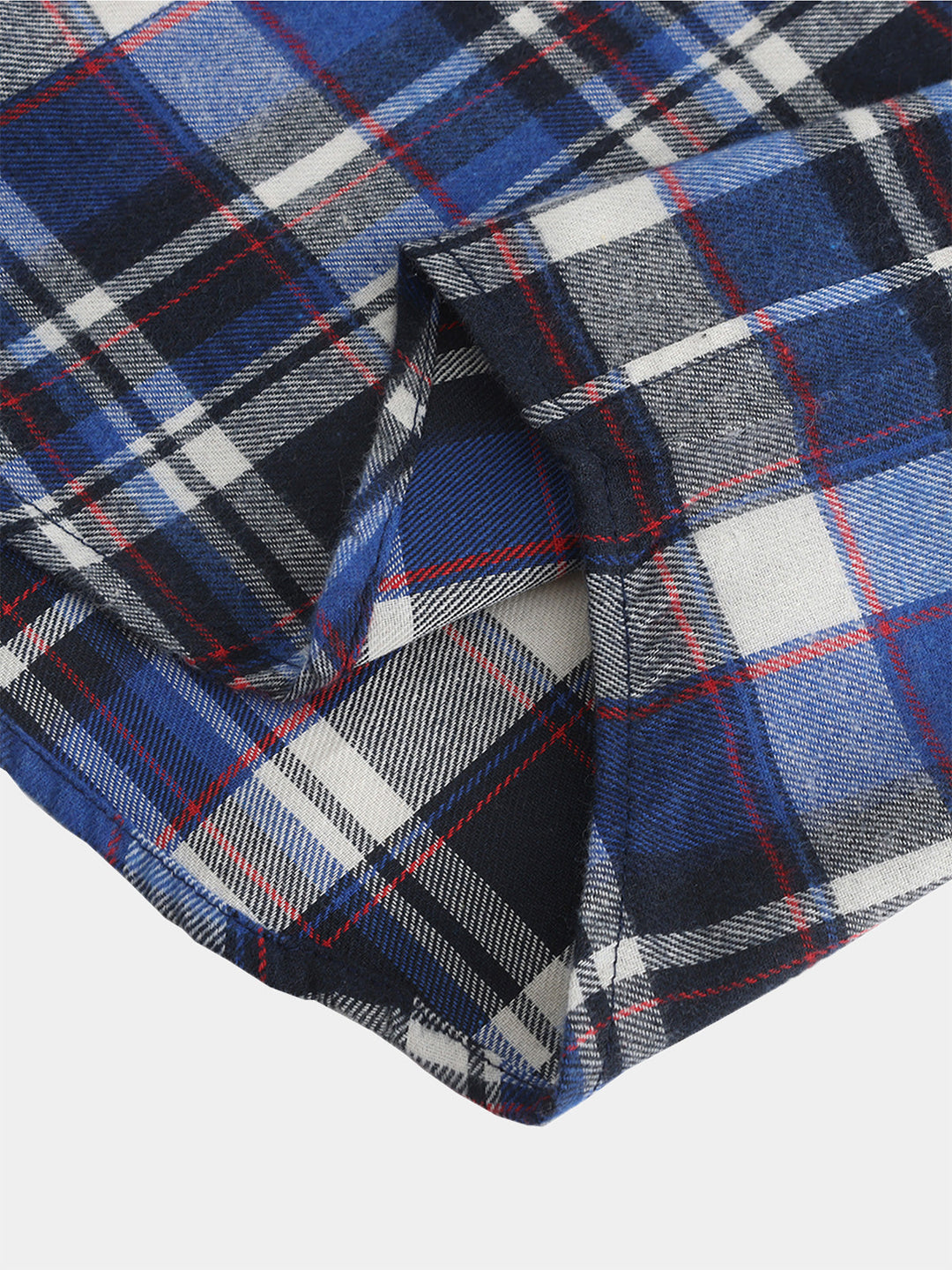 Chemise Homme Décontractée à Carreaux Bleu Sans Manches Style Plage
