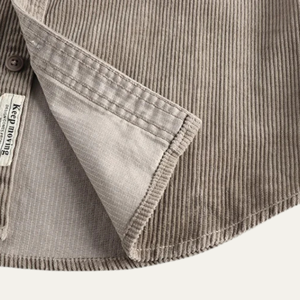 La Veste Chemise Vintage en Velours Côtelé pour Hommes Glenmore Park