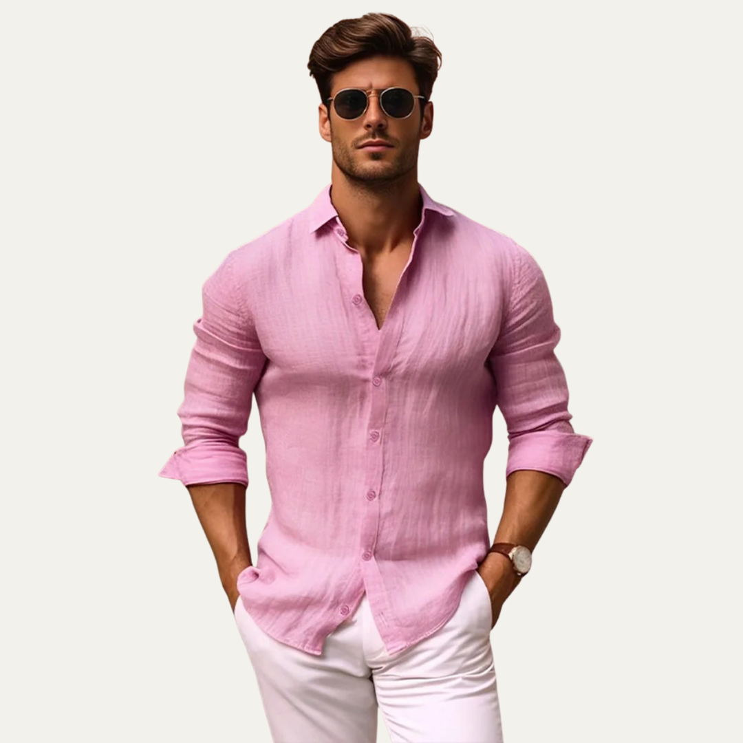 La chemise à boutons slim fit respirante pour homme Hawthorn Grove