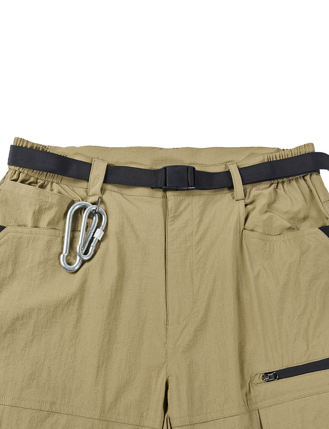 Short cargo léger multi-poches à séchage rapide pour hommes, travail décontracté, randonnée, travail