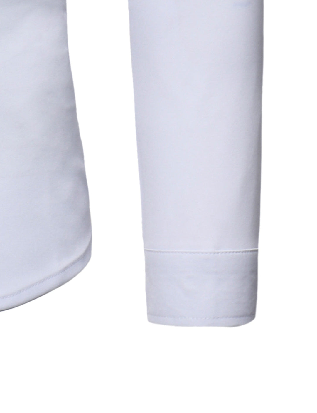 Chemise de smoking à manches longues en dentelle à col montant pour hommes