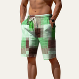 Les Shorts d'Été à Carreaux Décontractés pour Hommes Stratford