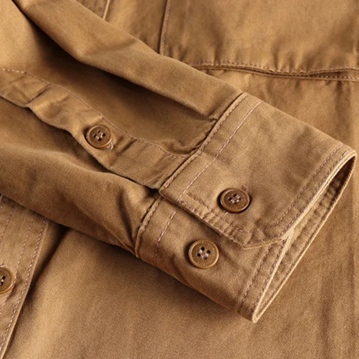 La chemise décontractée à boutons style safari pour hommes Hartwell