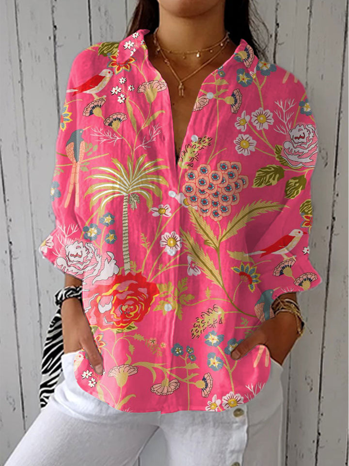 Floriana | Blouse tropicale