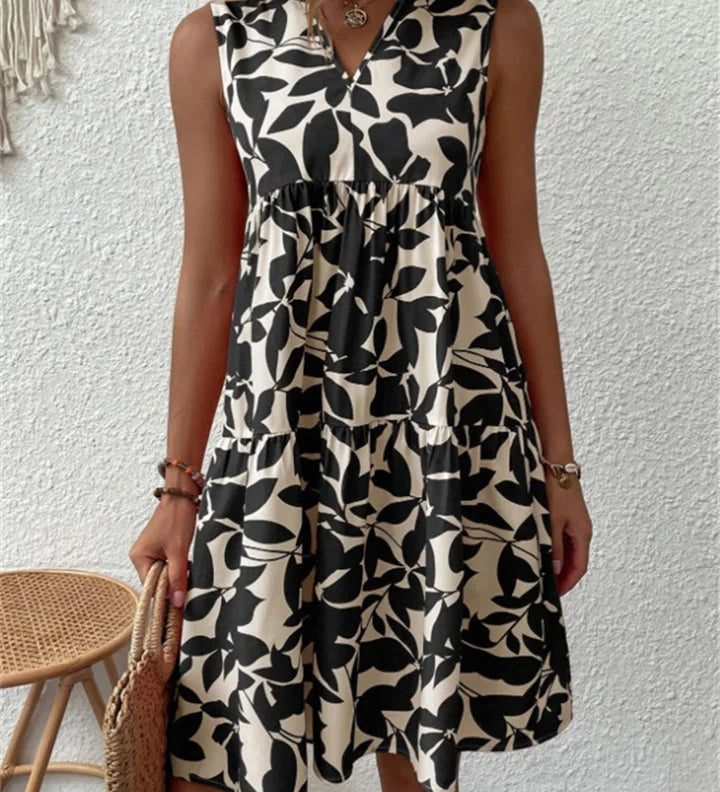Tasha | Robe évasée fleurie