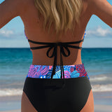 Bikini Sexy Dos Nu Soutien-Gorge Imprimé