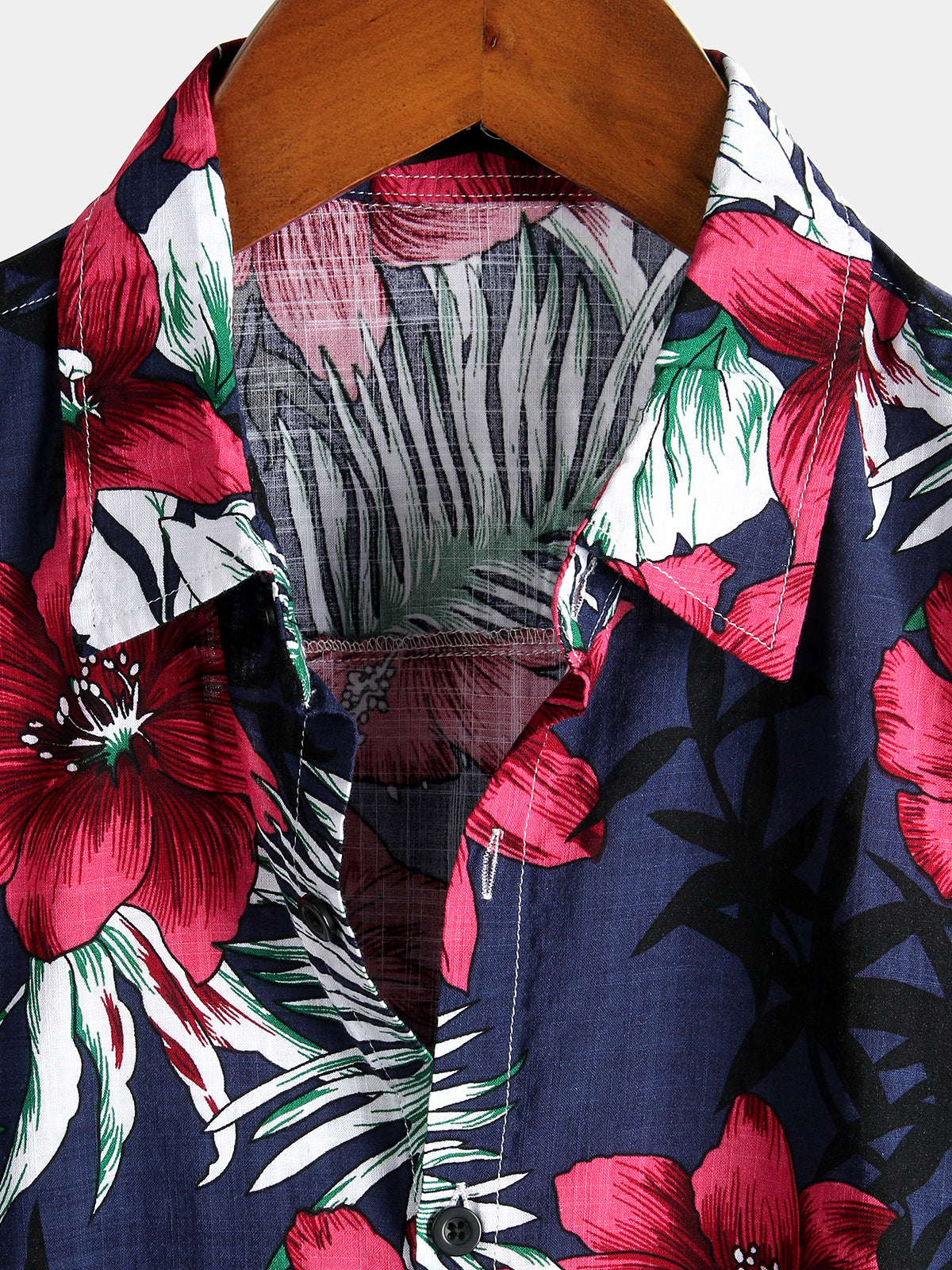 Chemise à Manches Courtes à Fleurs pour Homme