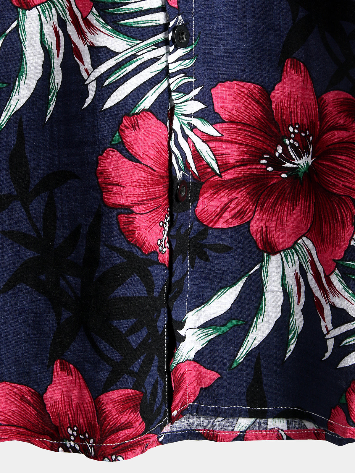 Chemise à Manches Courtes à Fleurs pour Homme