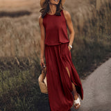 Amie | Élégante robe midi multicolore pour femme