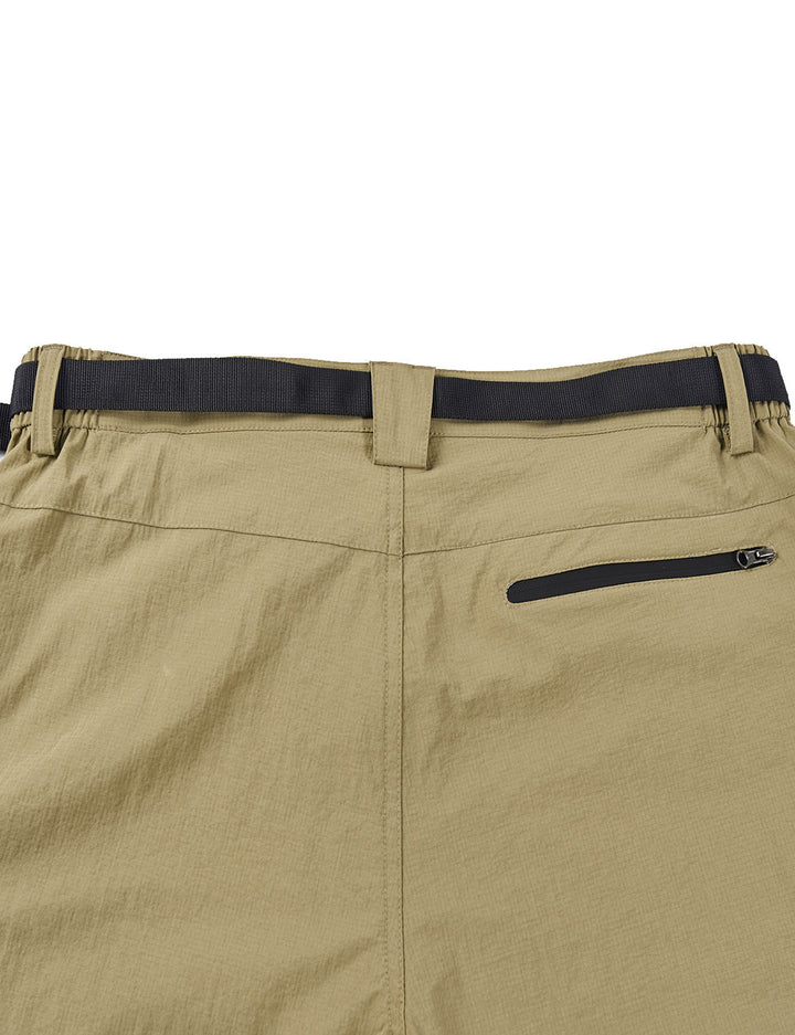 Short cargo léger multi-poches à séchage rapide pour hommes, travail décontracté, randonnée, travail