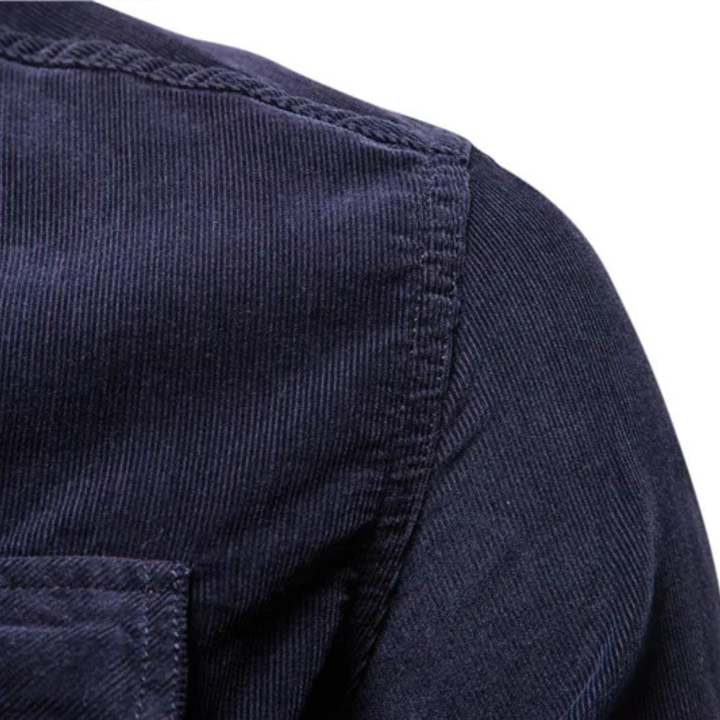 La chemise décontractée en velours côtelé pour homme Lecce