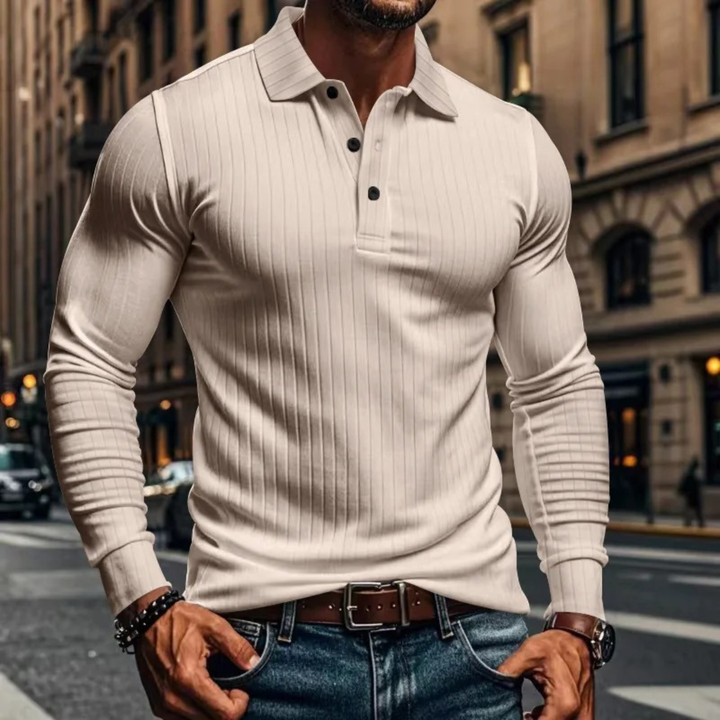 Le Polo en Maille Côtelée pour Homme Sorrento