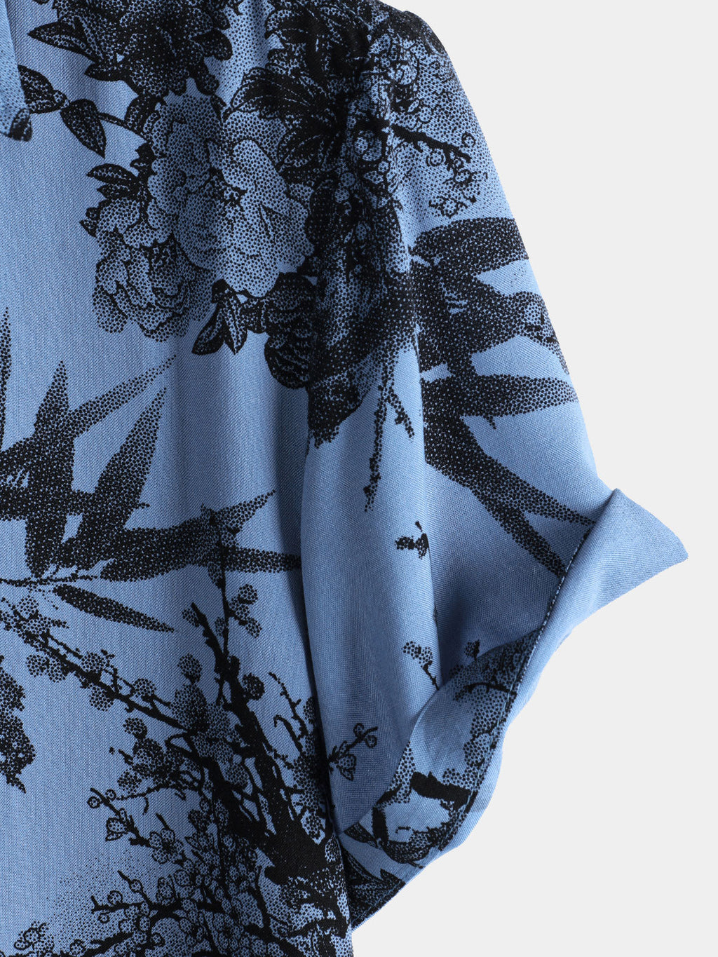 Chemise hawaïenne à manches courtes pour homme, style rétro, respirante, motif floral