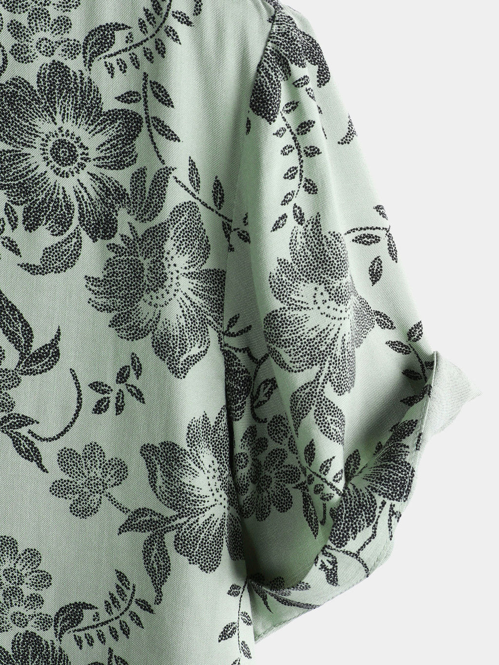 Chemise hawaïenne à manches courtes pour homme, imprimé floral vintage, style vacances
