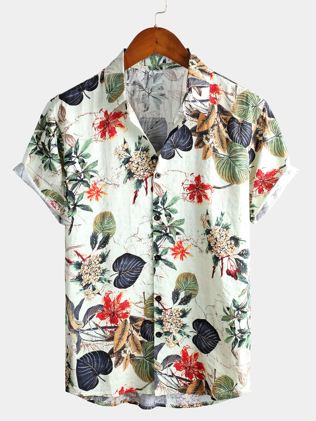 Chemise Hawaïenne à Boutons pour Homme
