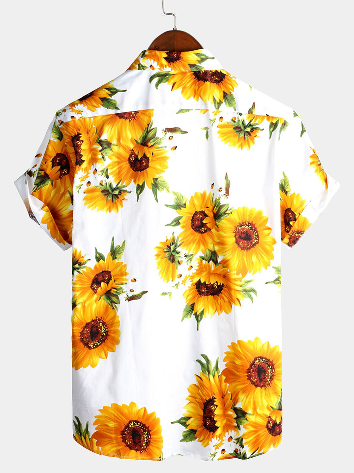 Chemise à manches courtes à boutons d&