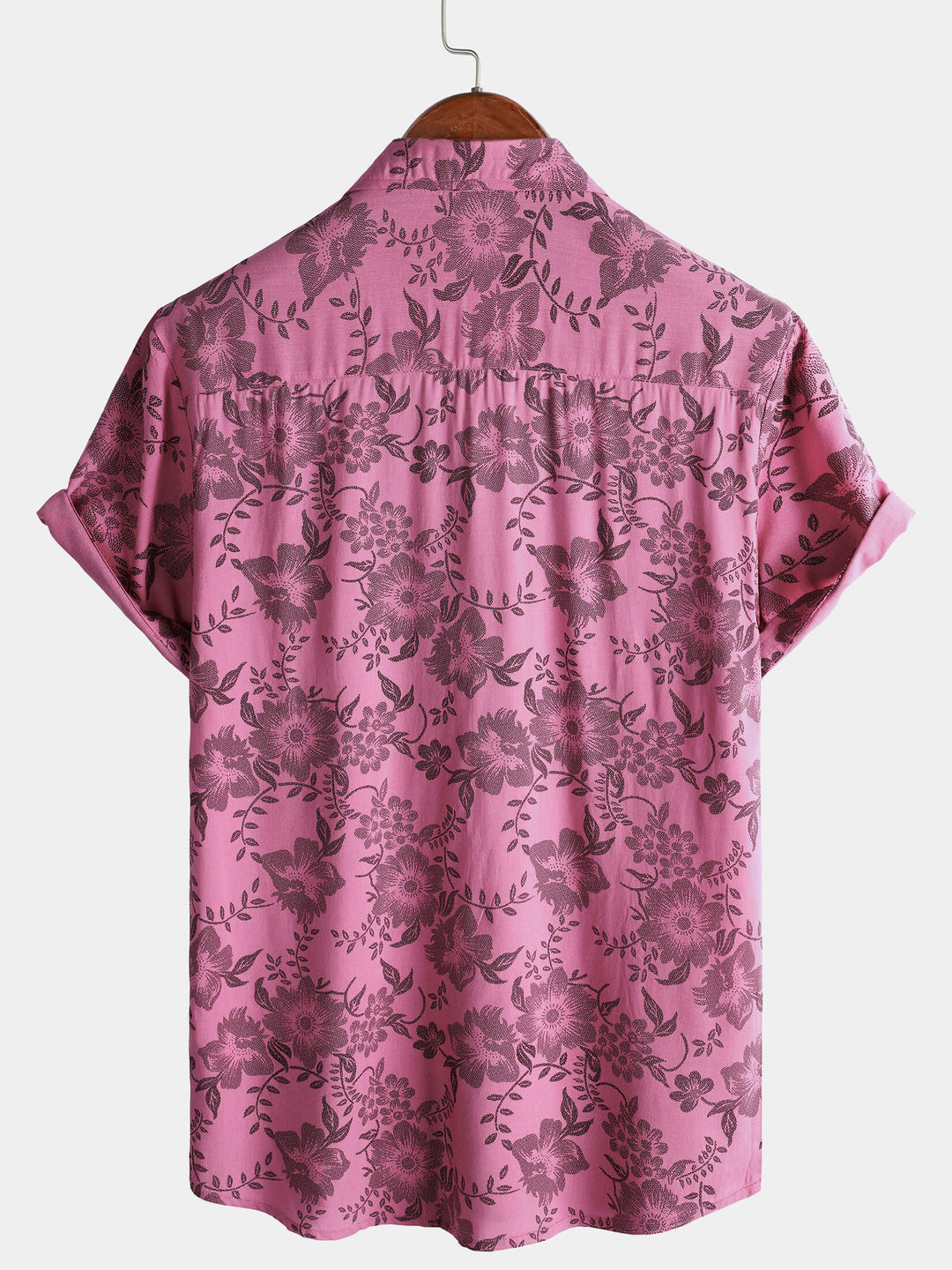 Rosaire — Chemise Hawaïenne Rosée