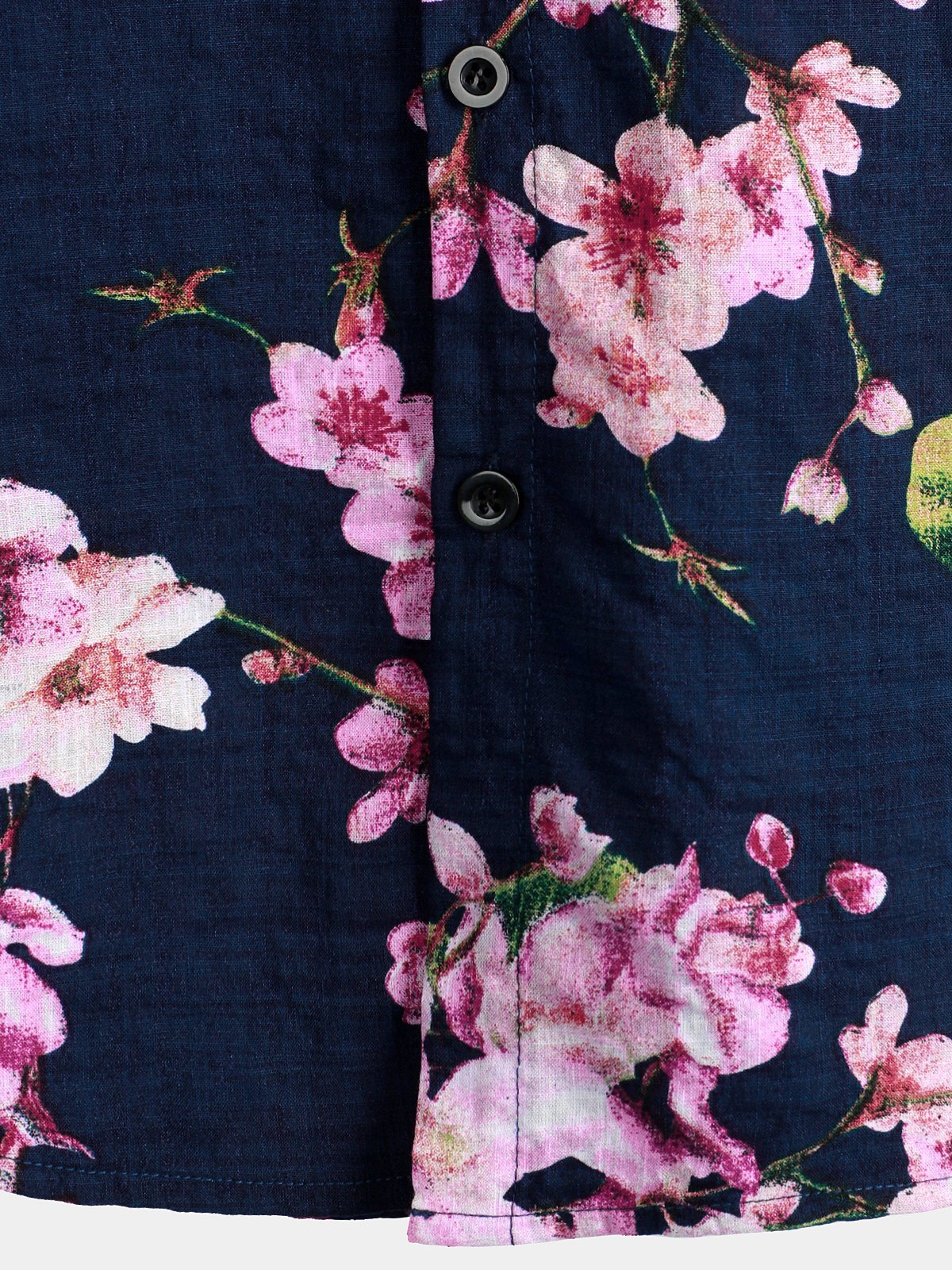 Chemise hawaïenne tropicale en coton floral pour homme