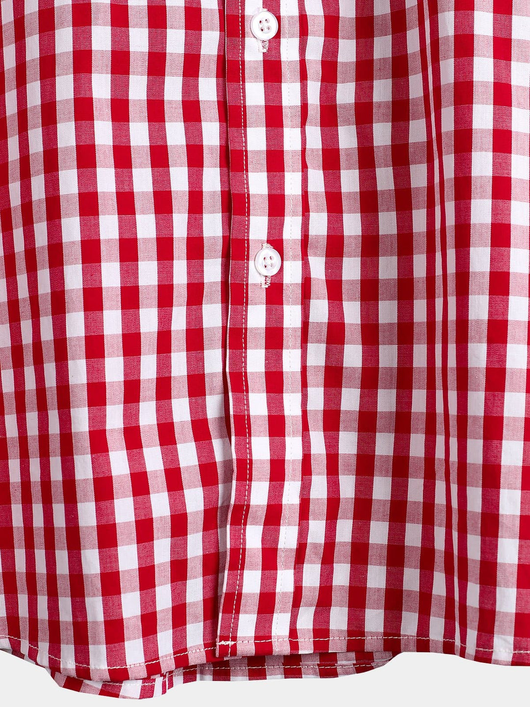 Chemise coupe classique en coton à carreaux