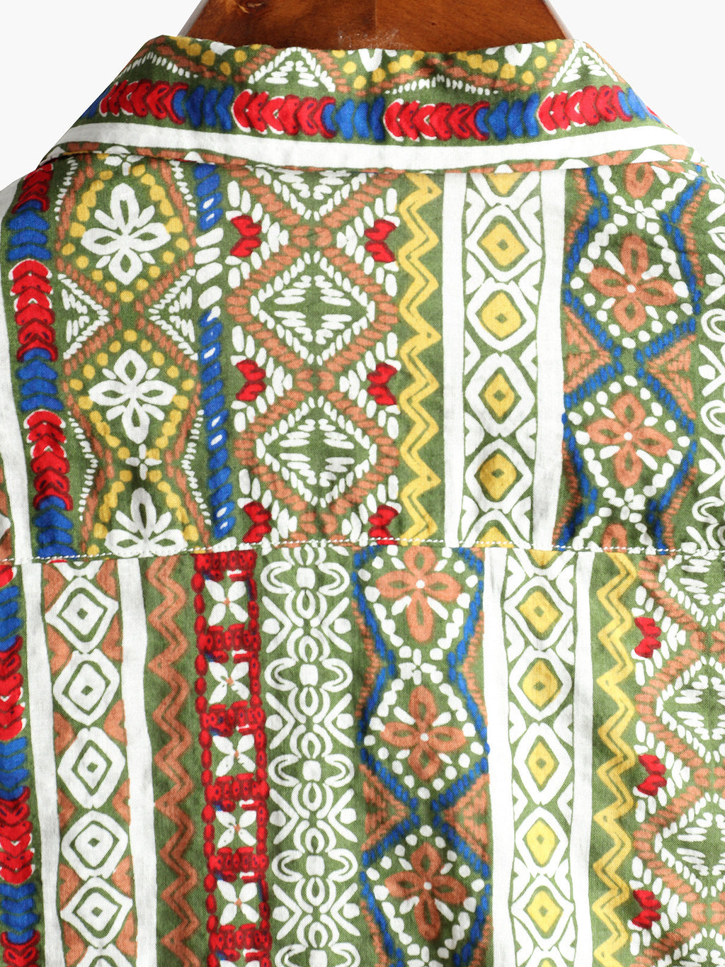 Chemise Retro à Manches Courtes Boho pour Homme