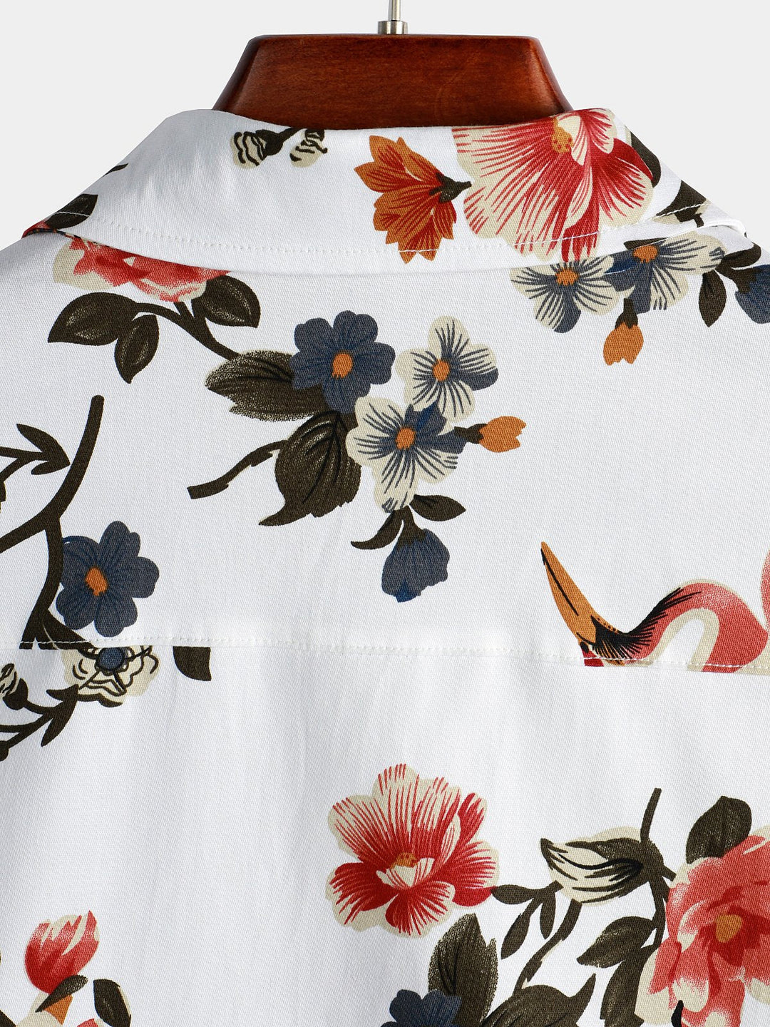 Chemise décontractée hawaïenne tropicale pour hommes