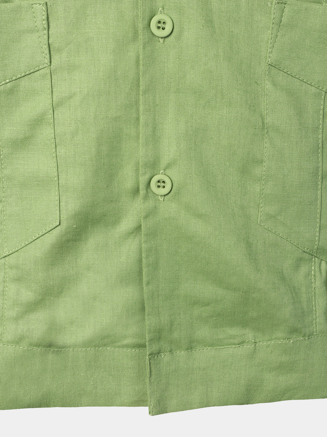 Chemise décontractée à manches courtes pour homme avec poche en lin cubain Guayabera Summer Camp